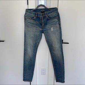 Saint Laurent D02 Blue Jeans